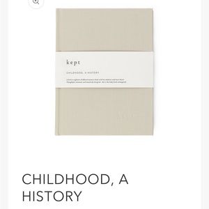 Kept Baby book childhood journal